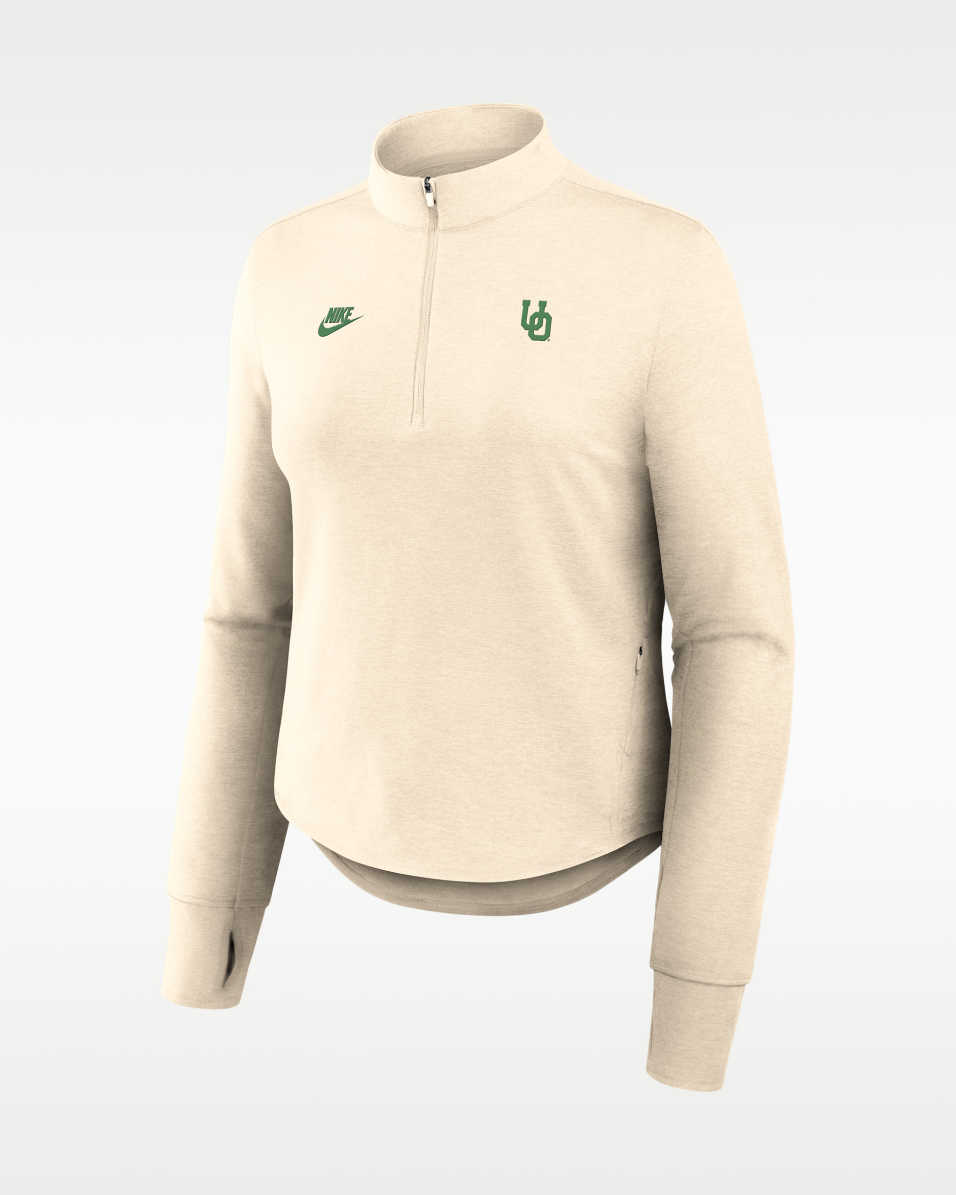 Oregon Legacy Women's Nike Dri-FIT College Half-Zip Top. Nike.com